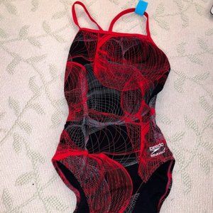 Speedo Cutout Practice Bathing Suit